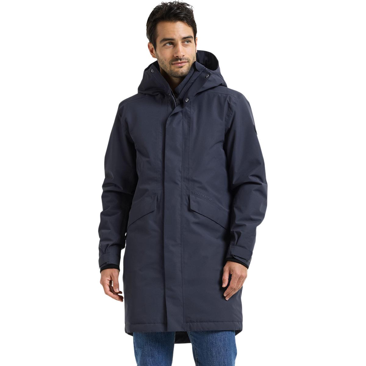 Didriksons Kenny Parka Jakke Herre DARK NIGHT BLUE
