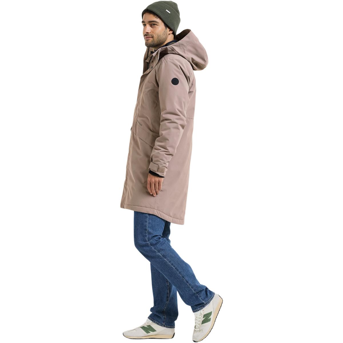 Didriksons Kenny Parka Jakke Herre ASH BROWN