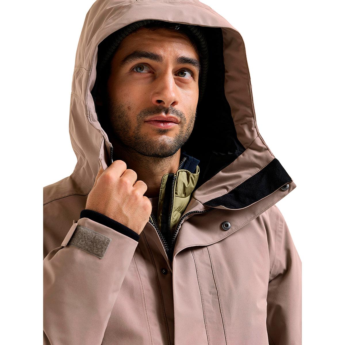 Didriksons Kenny Parka Jakke Herre ASH BROWN