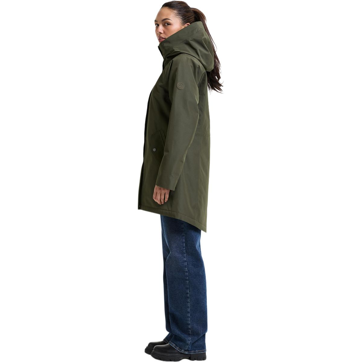 Didriksons Alana Parka Jakke Dame DEEP GREEN
