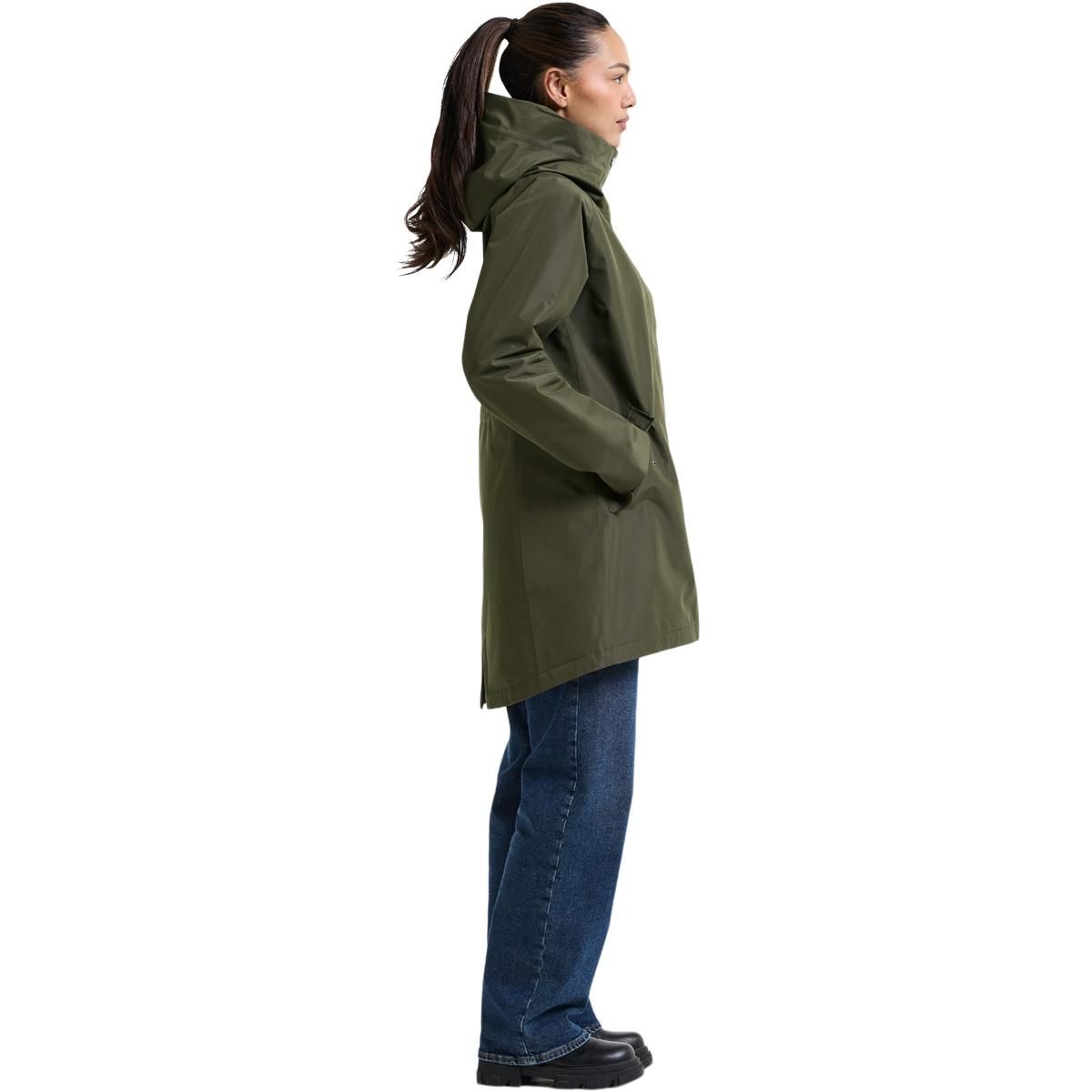 Didriksons Alana Parka Jakke Dame DEEP GREEN