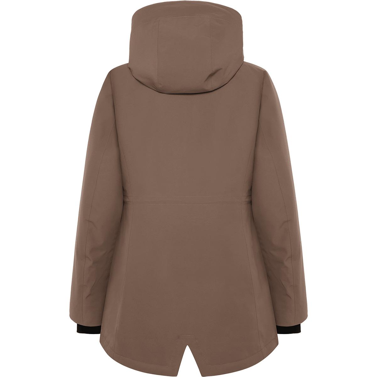 Didriksons Alana Parka Jakke Dame MOCHA BROWN