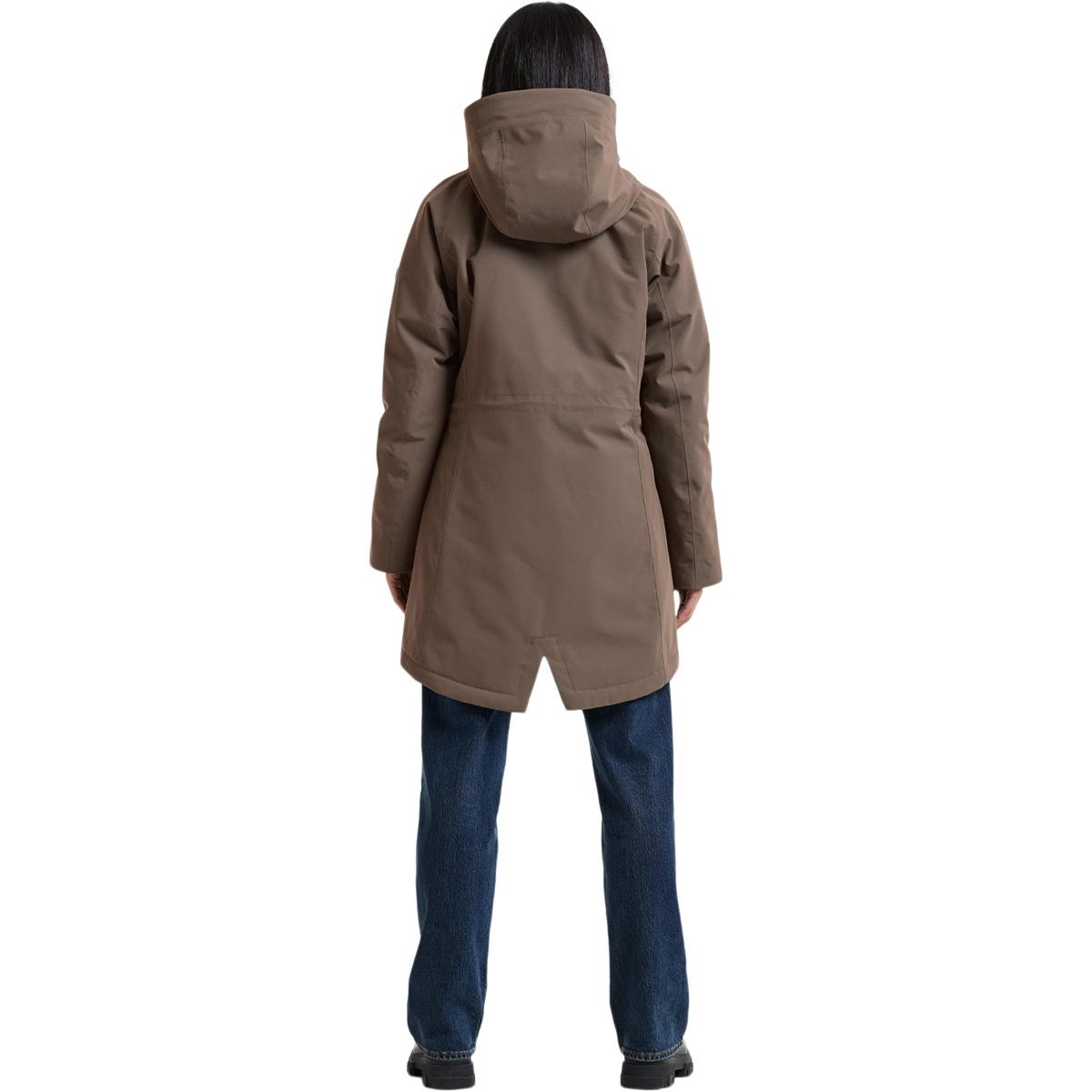 Didriksons Alana Parka Jakke Dame MOCHA BROWN