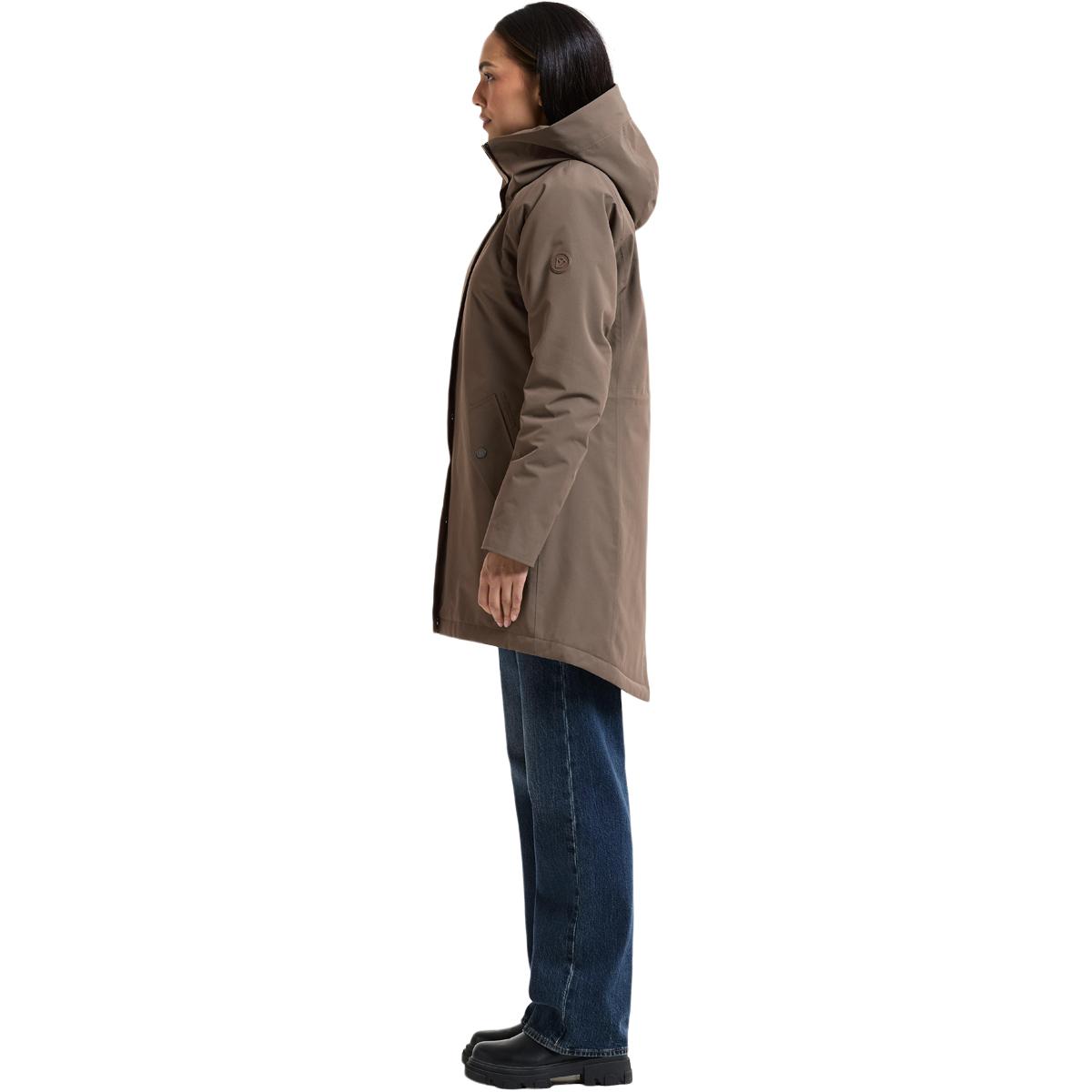 Didriksons Alana Parka Jakke Dame MOCHA BROWN