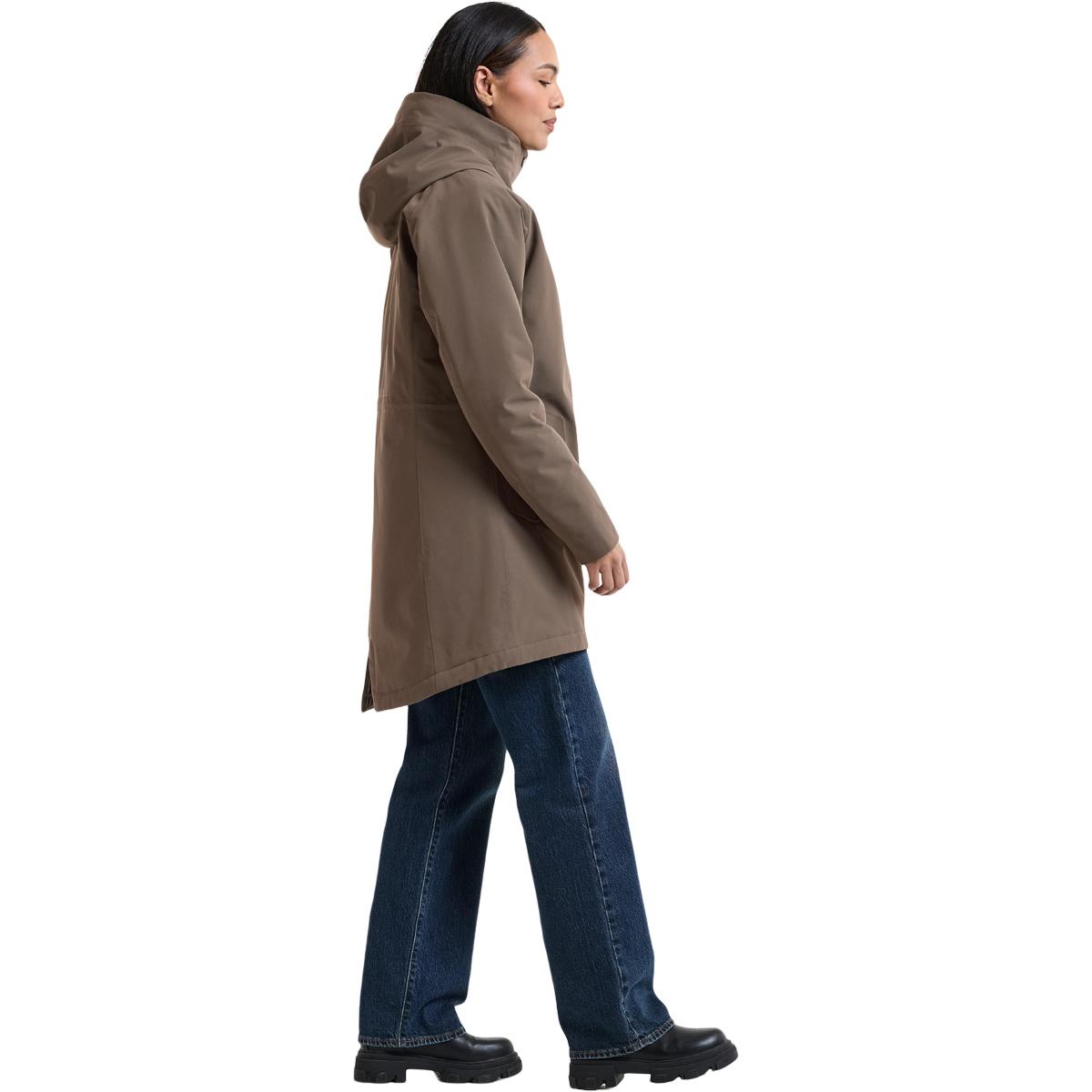Didriksons Alana Parka Jakke Dame MOCHA BROWN