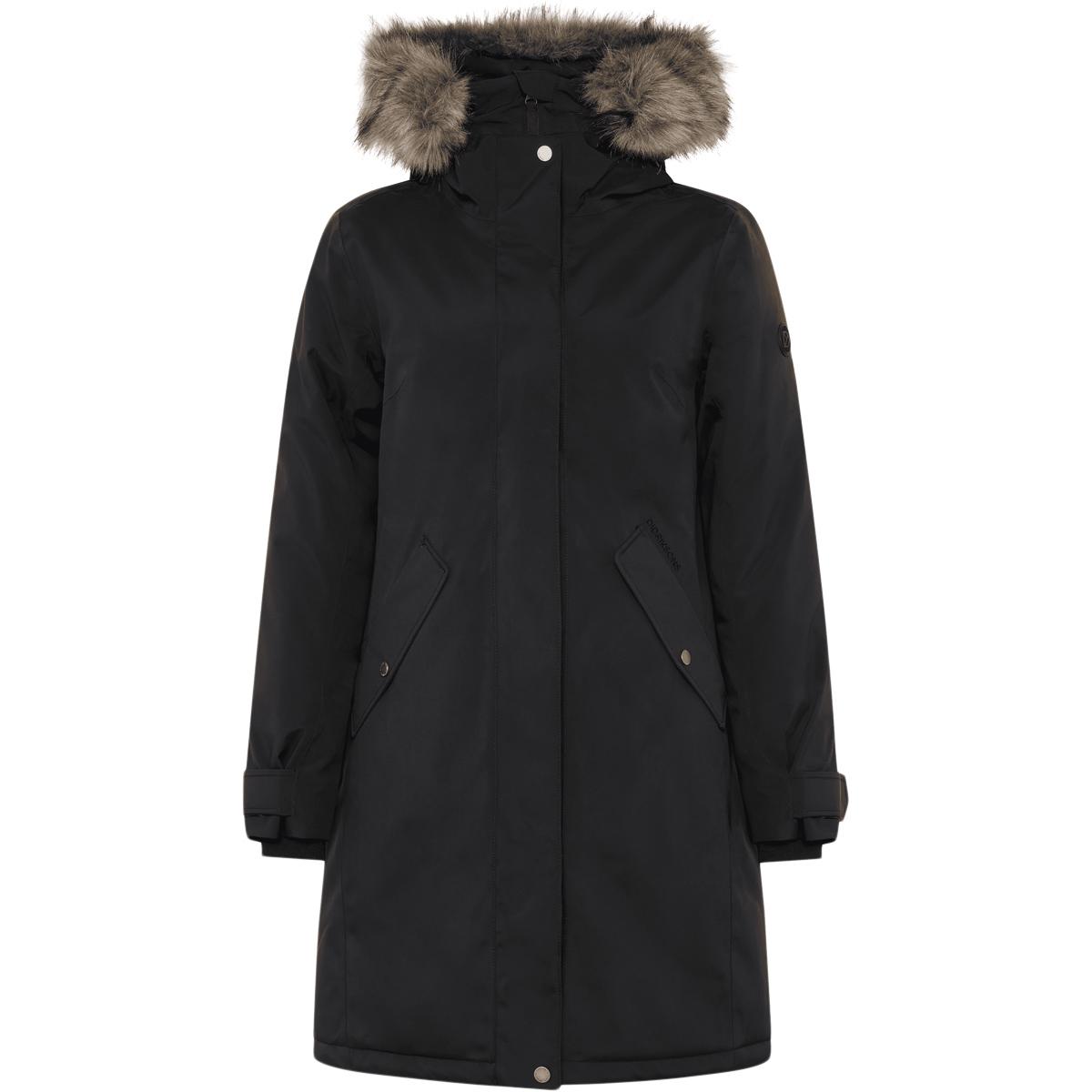Didriksons Erna Parka Vinterjakke Dame BLACK