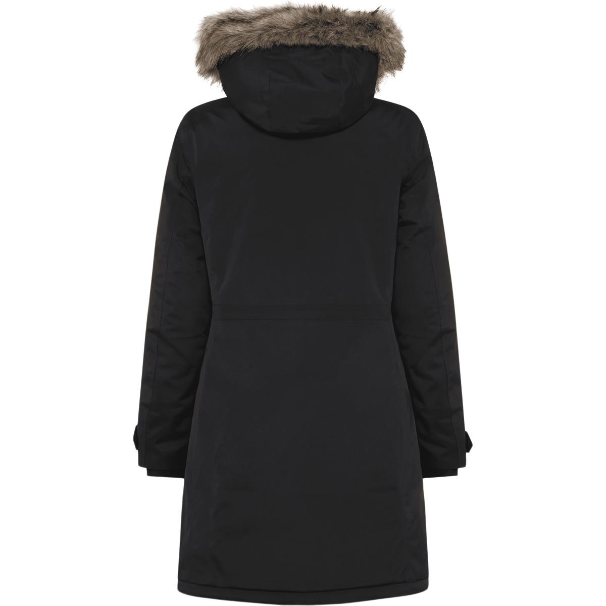 Didriksons Erna Parka Vinterjakke Dame BLACK