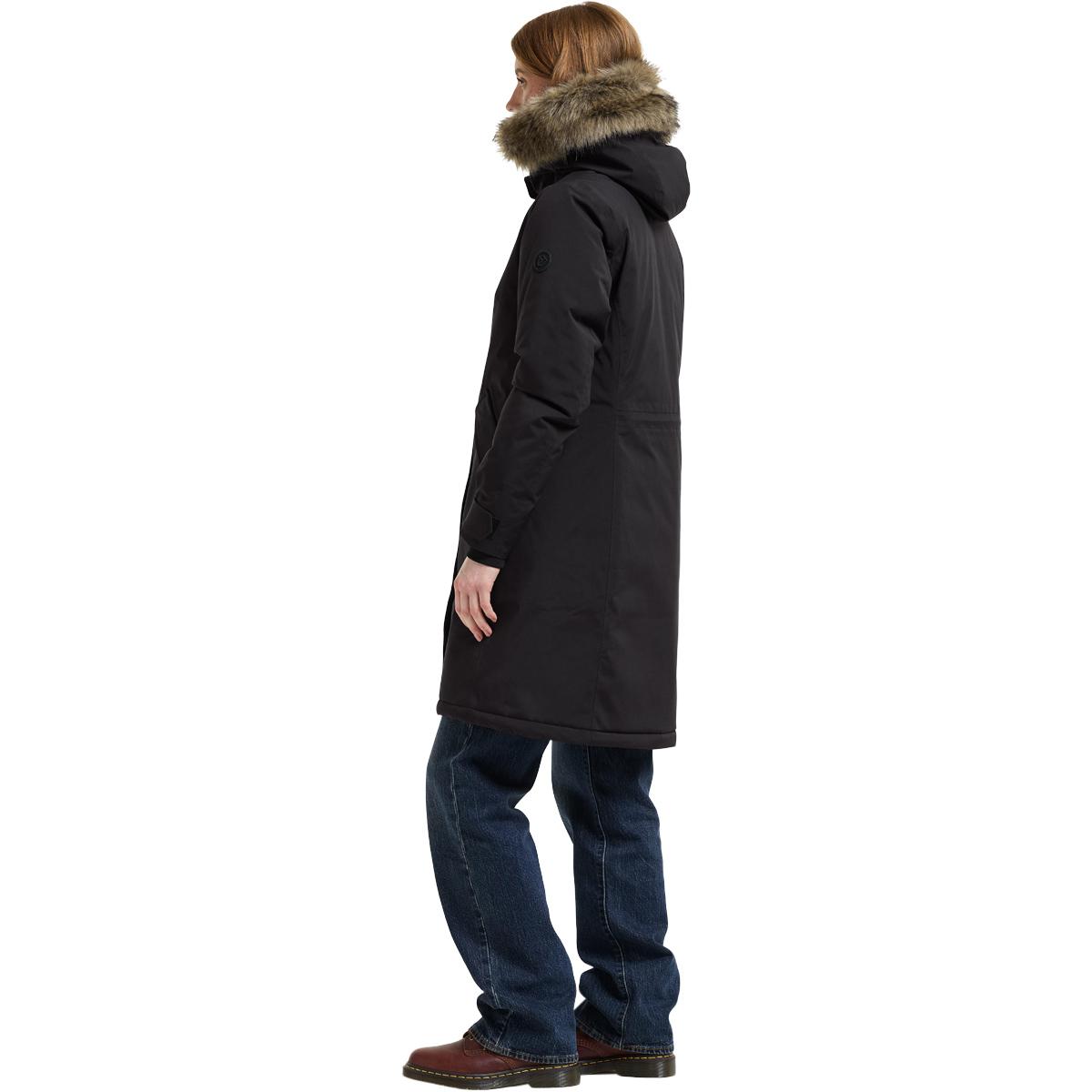 Didriksons Erna Parka Vinterjakke Dame BLACK