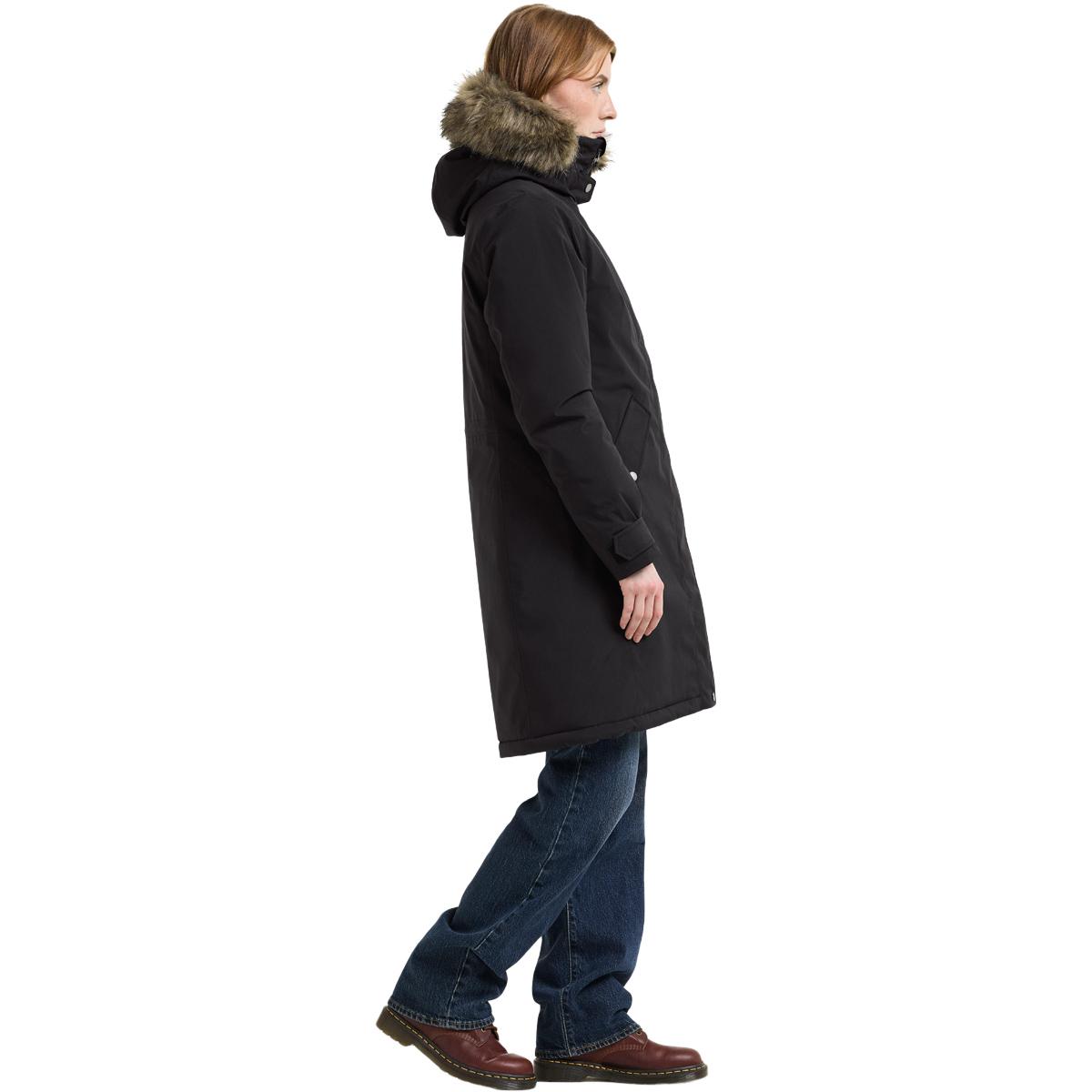Didriksons Erna Parka Vinterjakke Dame BLACK