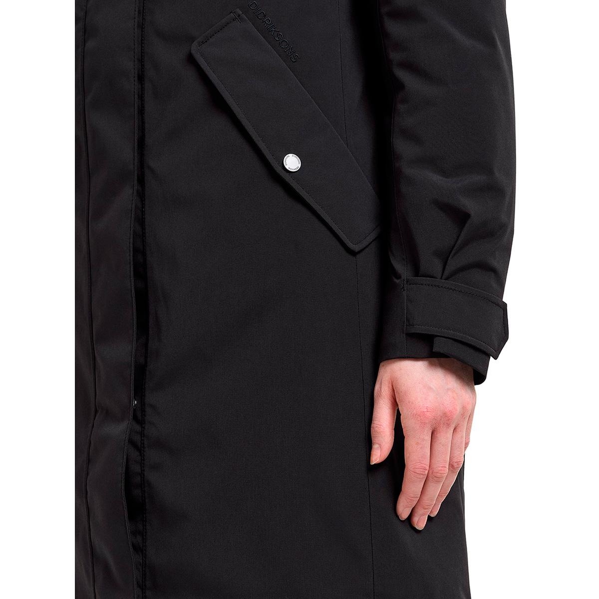 Didriksons Erna Parka Vinterjakke Dame BLACK