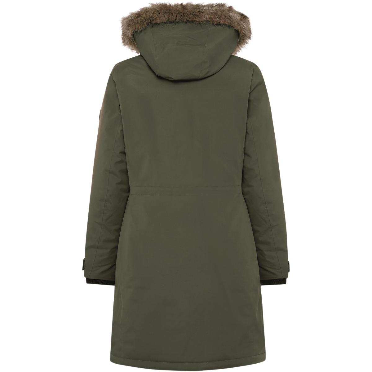 Didriksons Erna Parka Vinterjakke Dame DEEP GREEN