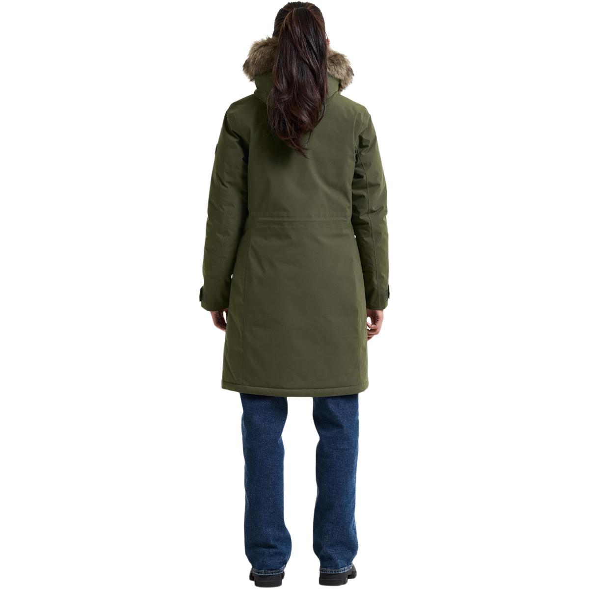 Didriksons Erna Parka Vinterjakke Dame DEEP GREEN