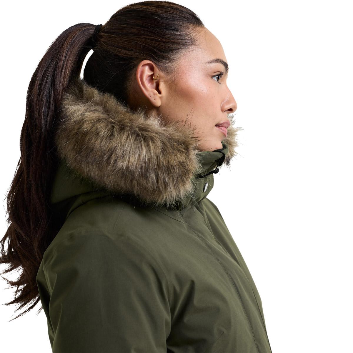 Didriksons Erna Parka Vinterjakke Dame DEEP GREEN