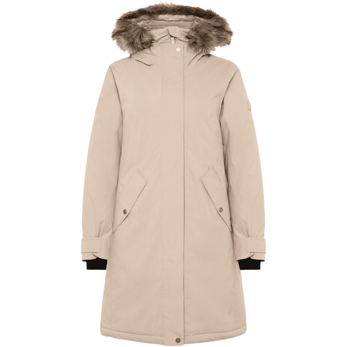 Didriksons Erna Parka Vinterjakke Dame BEIGE