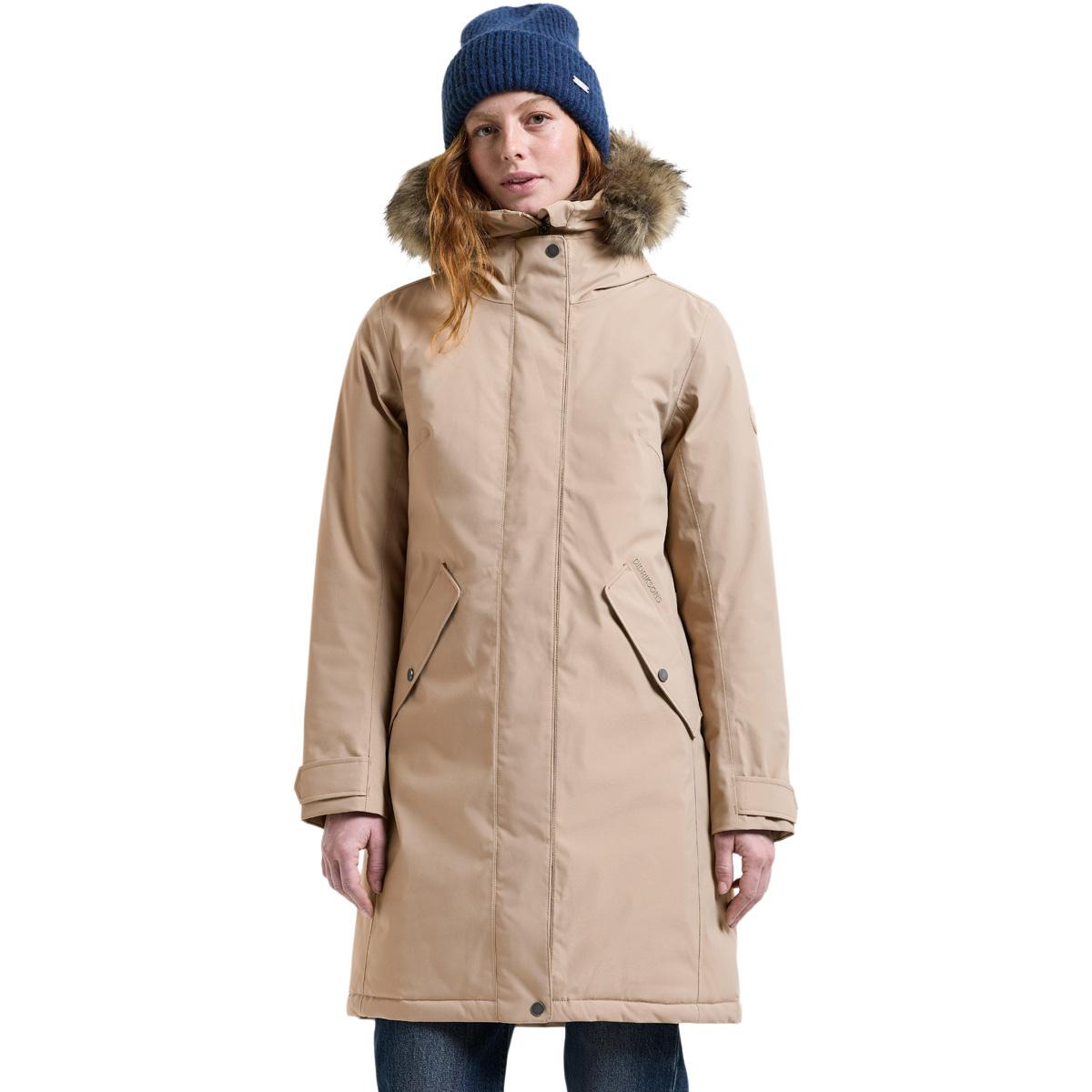 Didriksons Erna Parka Vinterjakke Dame BEIGE