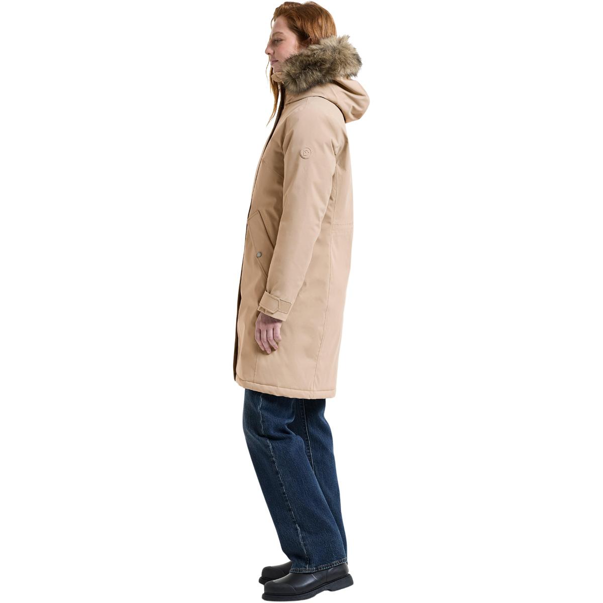 Didriksons Erna Parka Vinterjakke Dame BEIGE