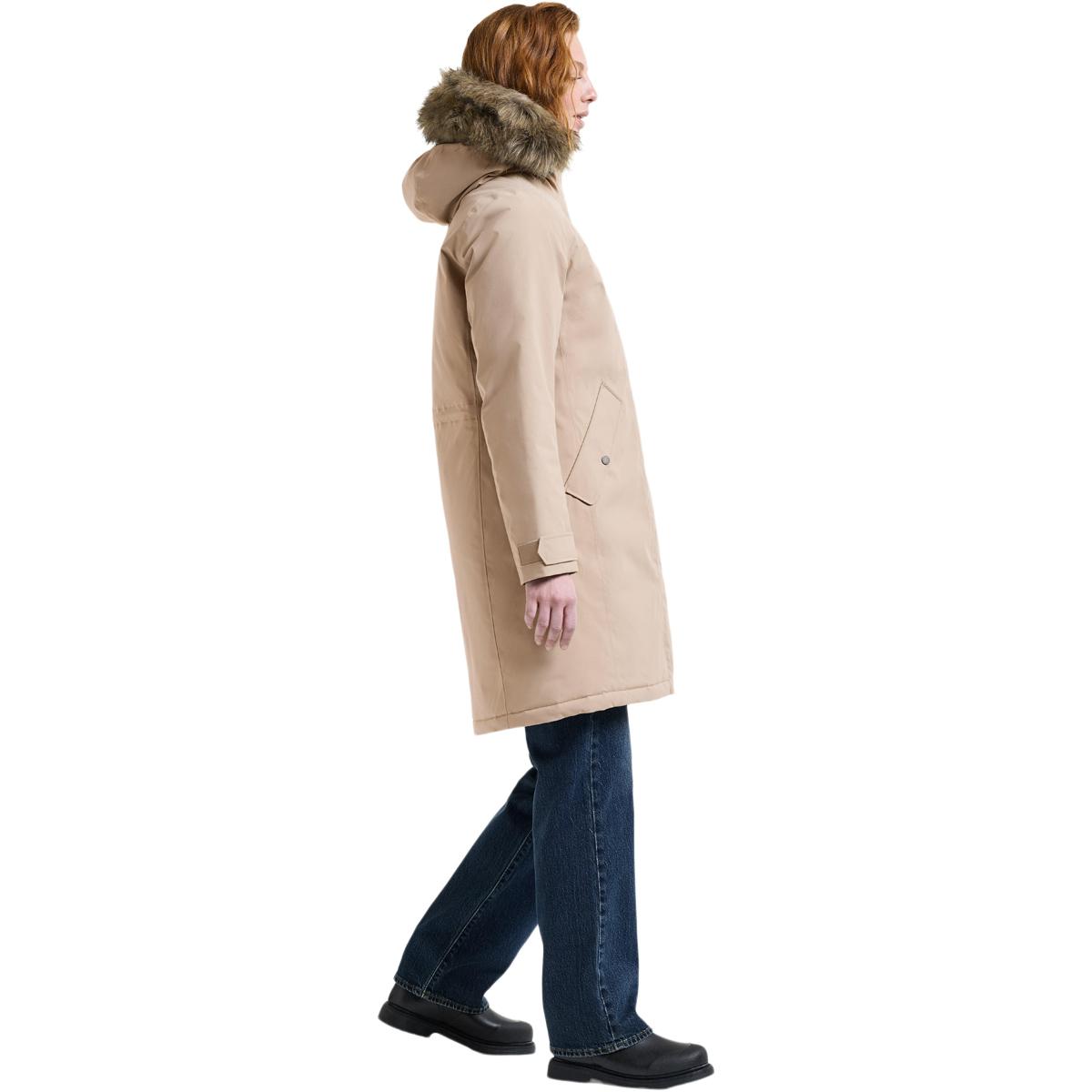 Didriksons Erna Parka Vinterjakke Dame BEIGE