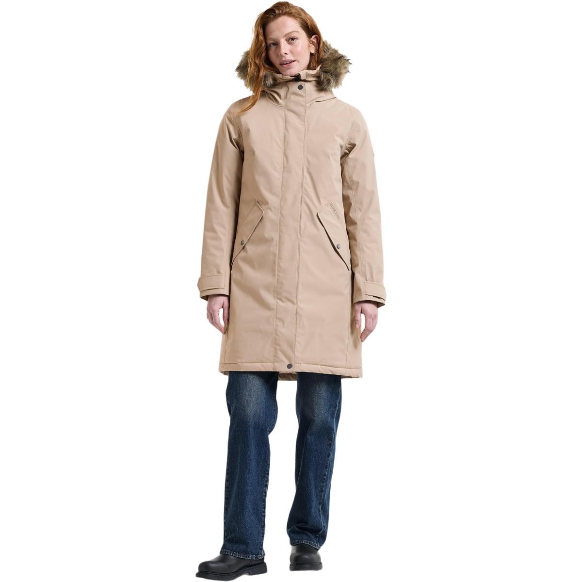 Didriksons Erna Parka Vinterjakke Dame BEIGE