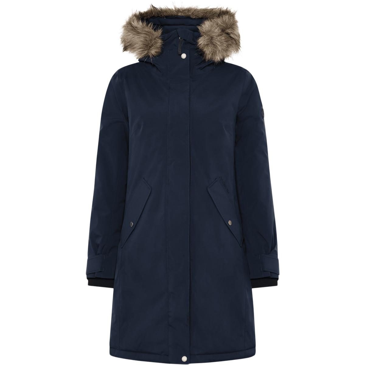 Didriksons Erna Parka Vinterjakke Dame DARK NIGHT BLUE