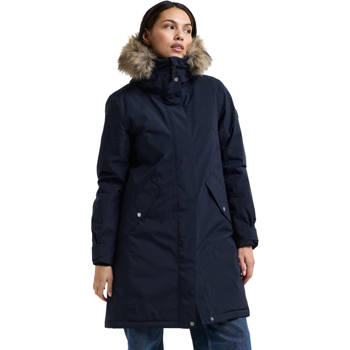 Didriksons Erna Parka Vinterjakke Dame DARK NIGHT BLUE