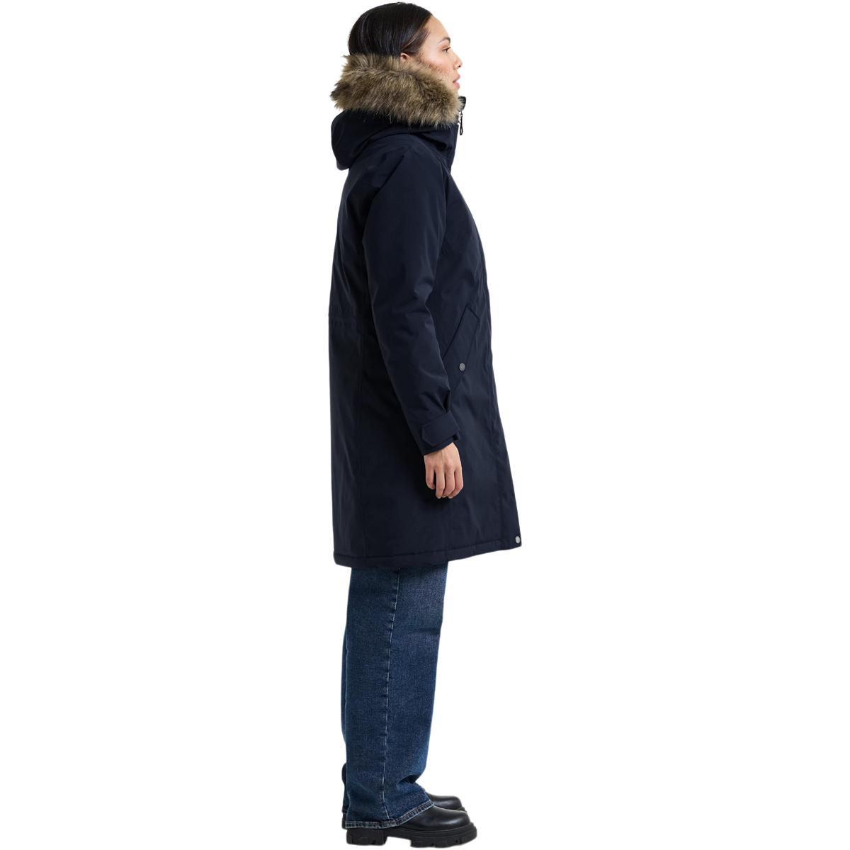 Didriksons Erna Parka Vinterjakke Dame DARK NIGHT BLUE