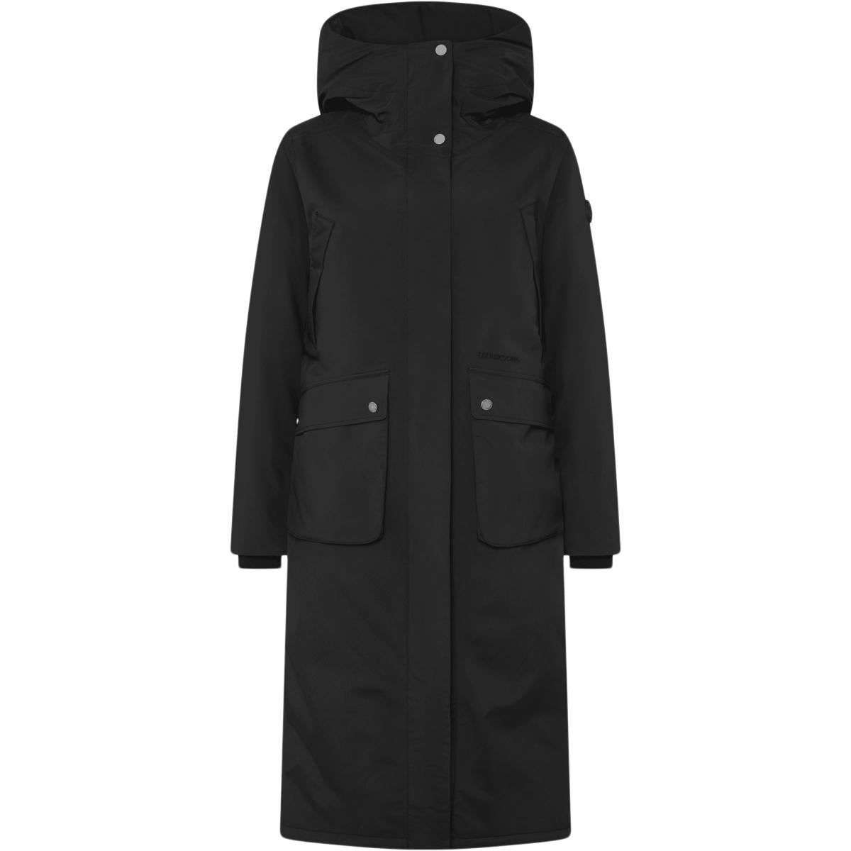 Didriksons Melody Parka Vinterjakke Dame BLACK
