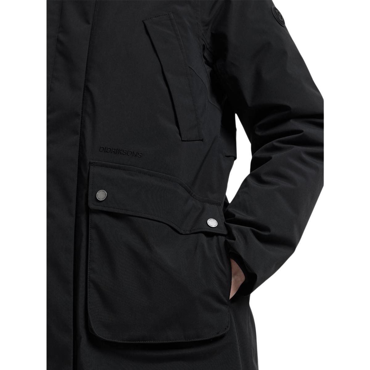 Didriksons Melody Parka Vinterjakke Dame BLACK