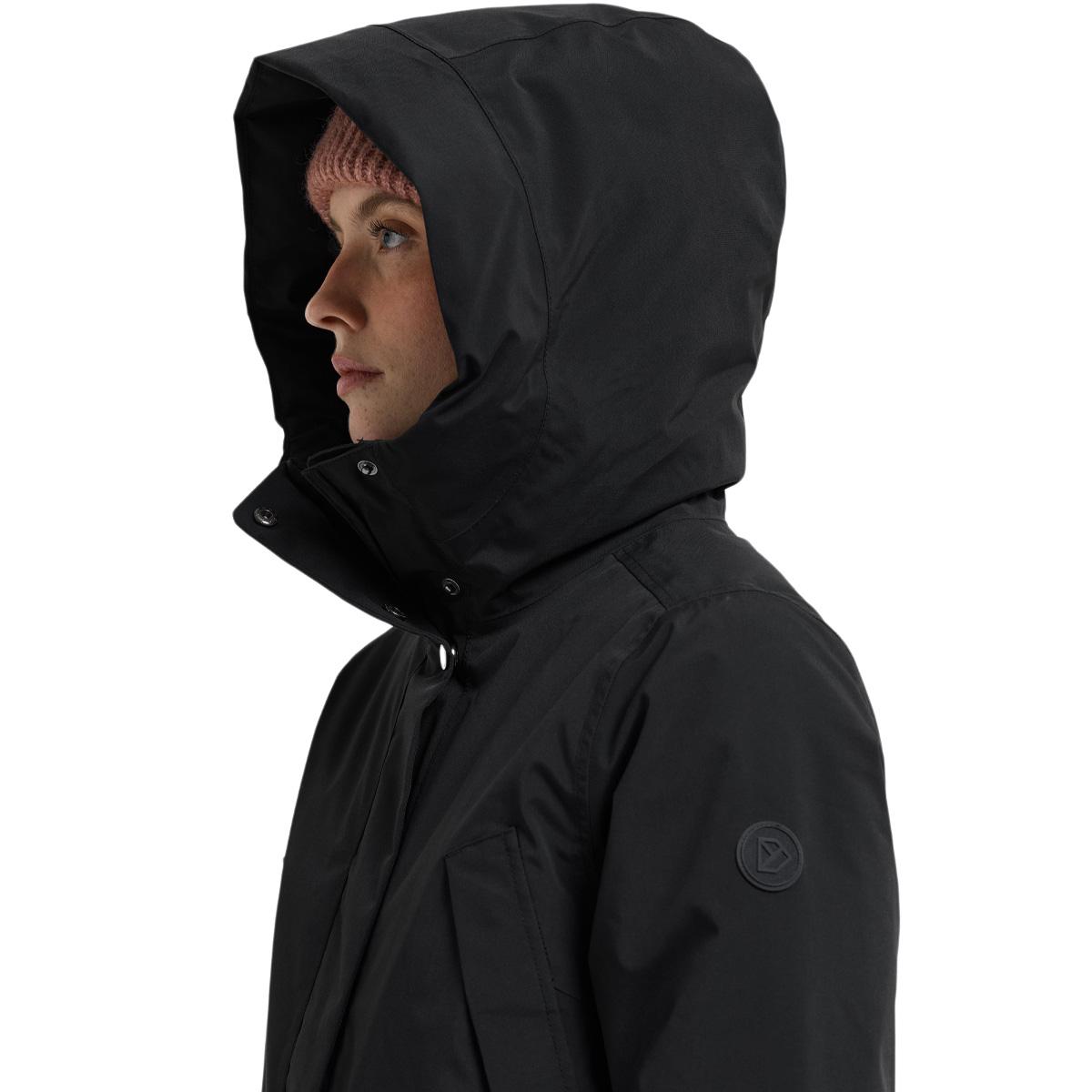 Didriksons Melody Parka Vinterjakke Dame BLACK