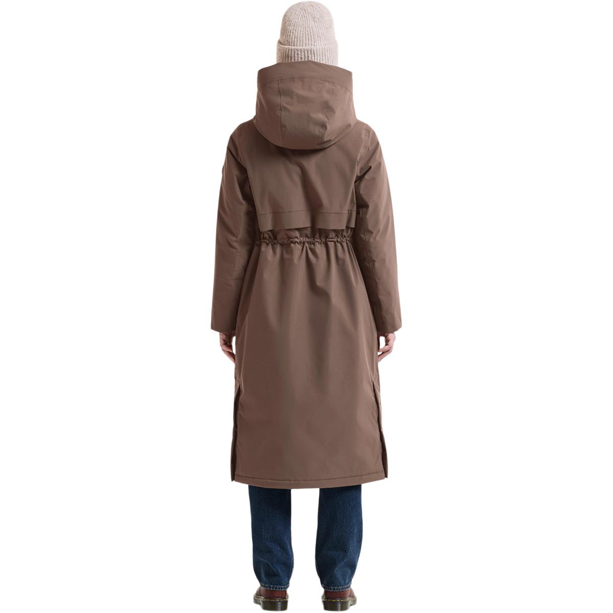 Didriksons Melody Parka Vinterjakke Dame MOCHA BROWN