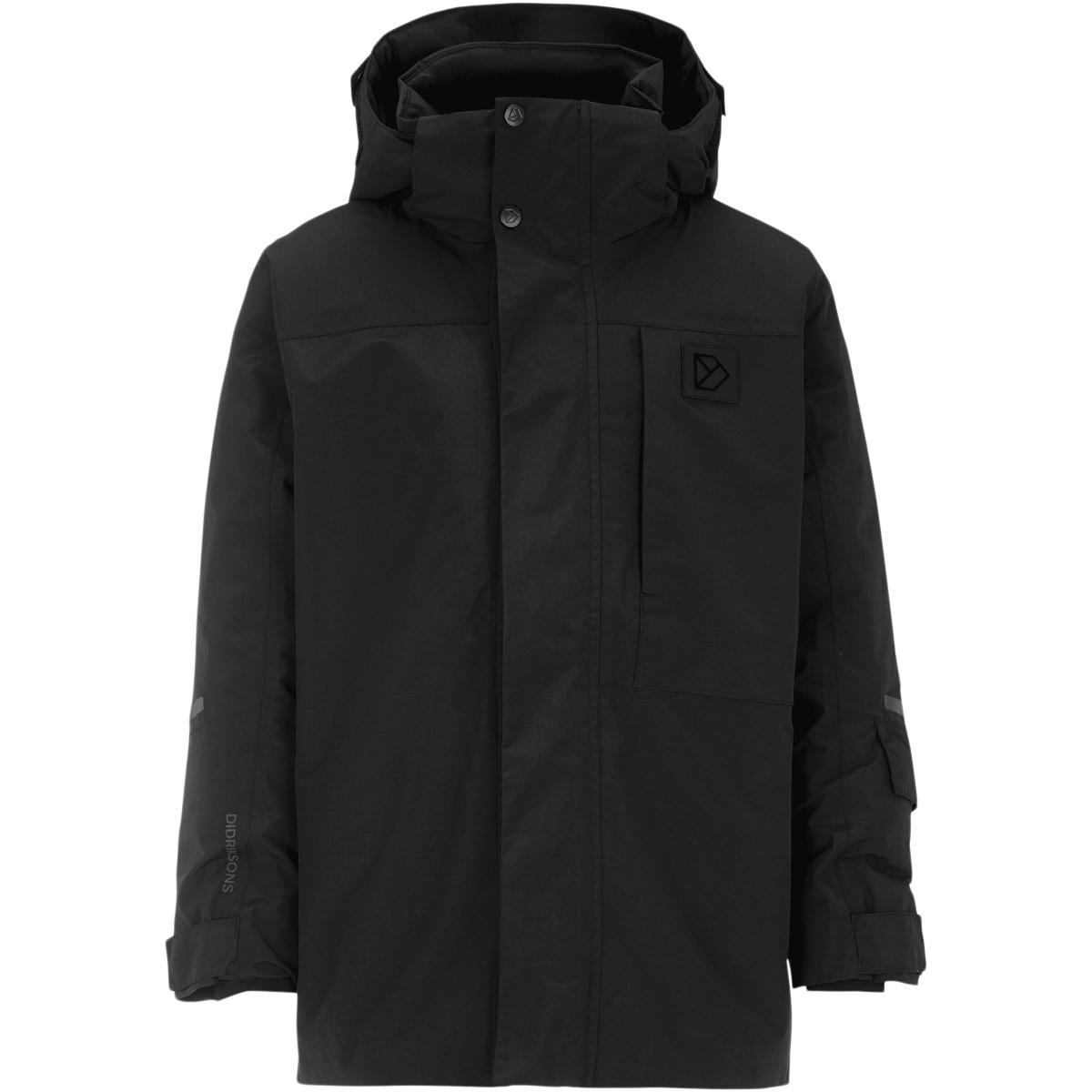 Didriksons Gabbro Vinterjakke Børn BLACK