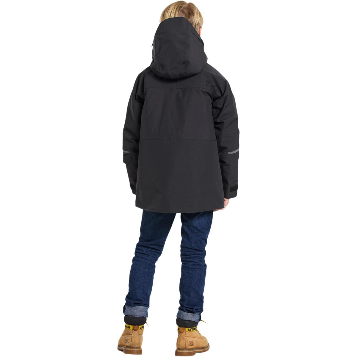 Didriksons Gabbro Vinterjakke Børn BLACK