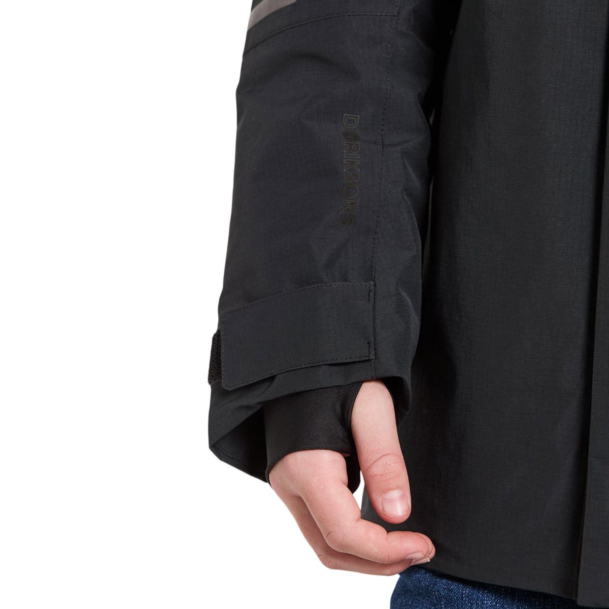 Didriksons Gabbro Vinterjakke Børn BLACK