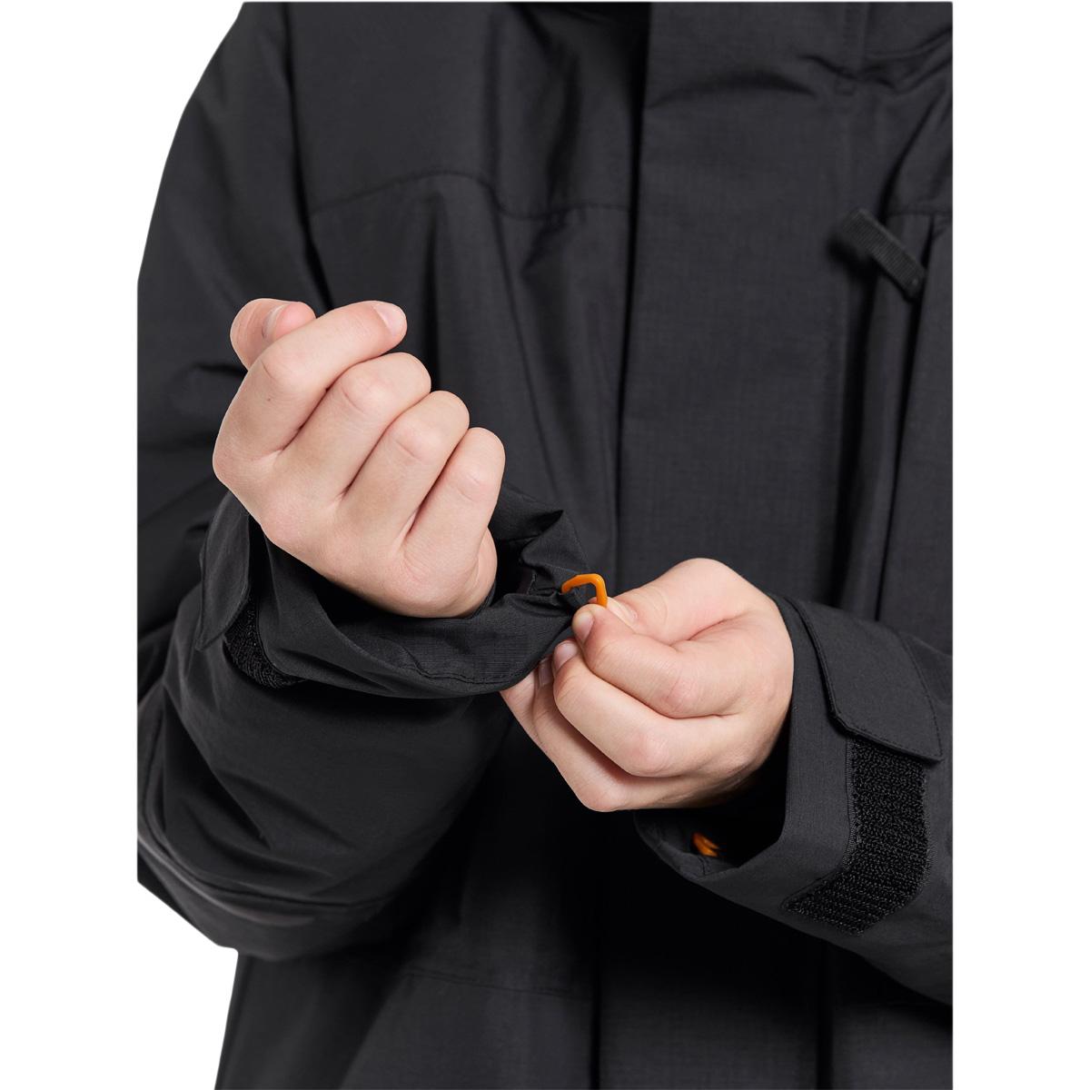 Didriksons Gabbro Vinterjakke Børn BLACK