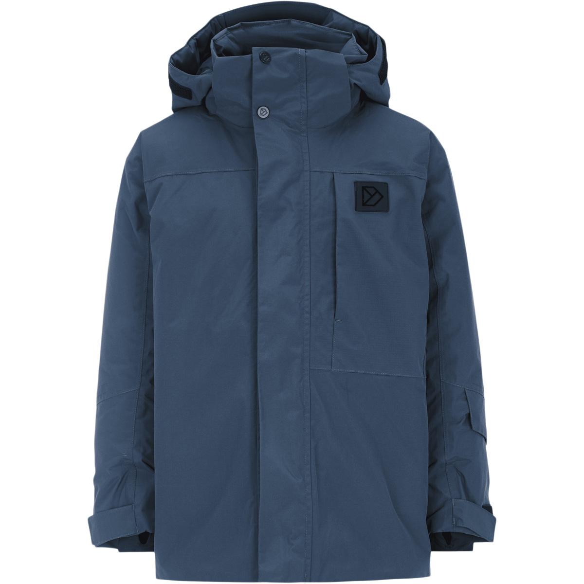 Didriksons Gabbro Vinterjakke Børn MOUNTAIN BLUE