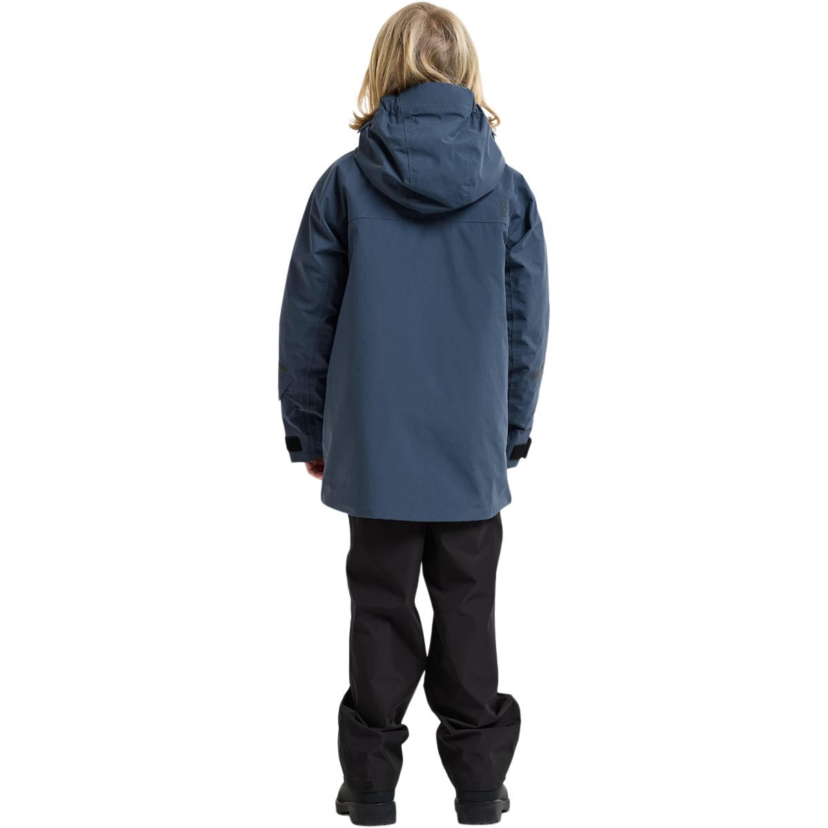 Didriksons Gabbro Vinterjakke Børn MOUNTAIN BLUE