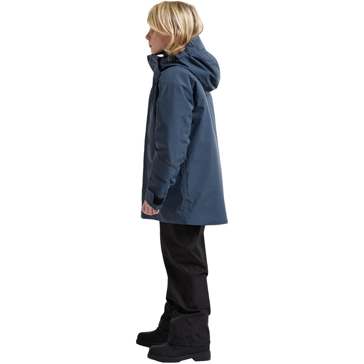 Didriksons Gabbro Vinterjakke Børn MOUNTAIN BLUE