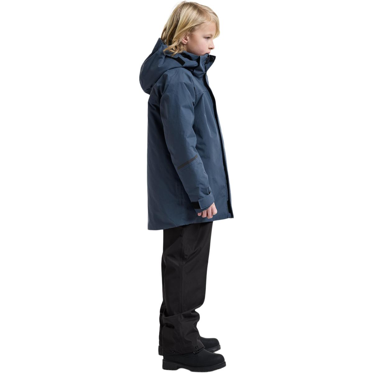 Didriksons Gabbro Vinterjakke Børn MOUNTAIN BLUE