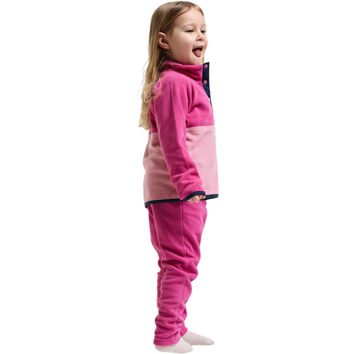 Didriksons Monte Fleecetrøje Børn CACTUS PINK