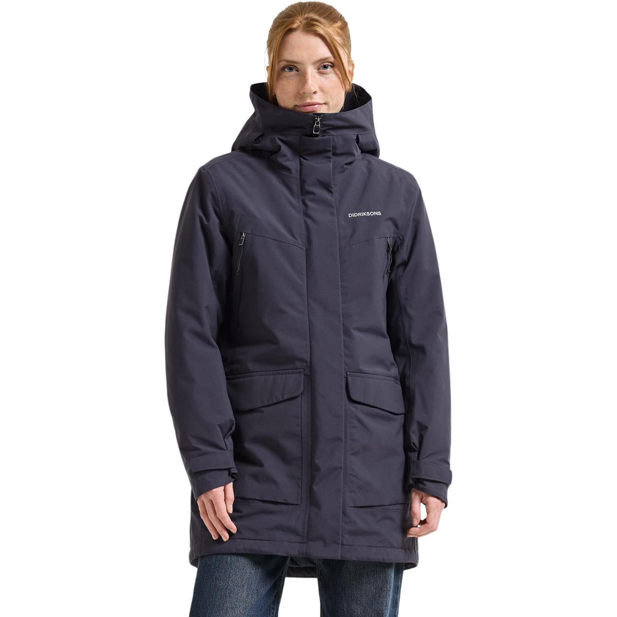 Didriksons Felia Parka Jakke Dame DARK NIGHT BLUE