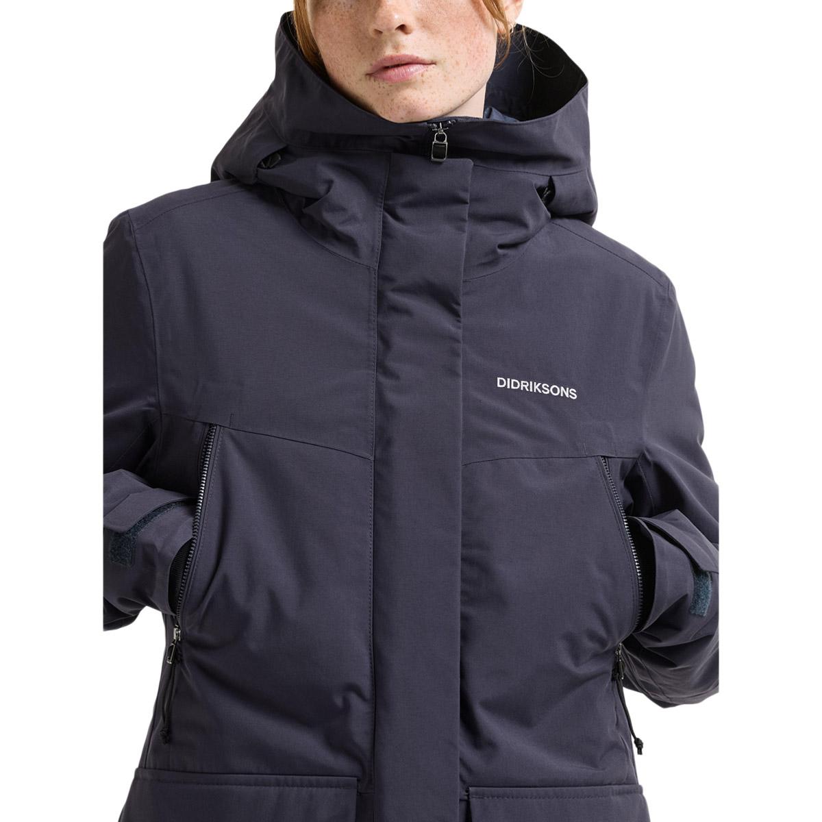 Didriksons Felia Parka Jakke Dame DARK NIGHT BLUE