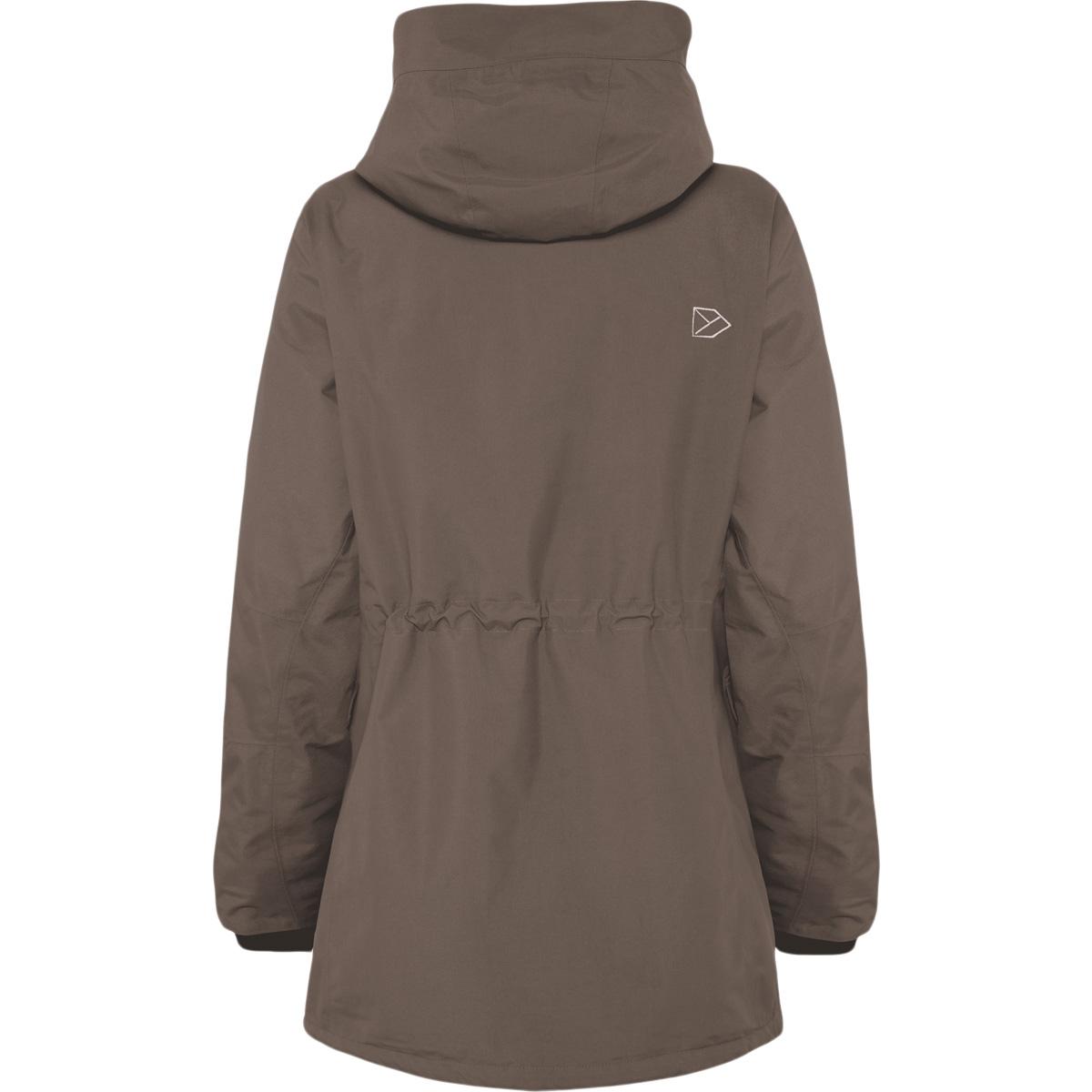 Didriksons Felia Parka Jakke Dame MOCHA BROWN