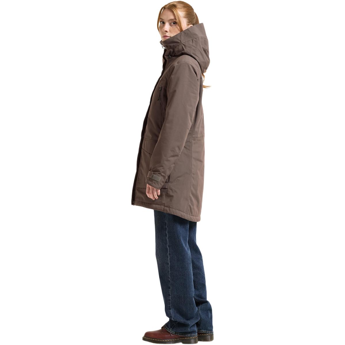 Didriksons Felia Parka Jakke Dame MOCHA BROWN