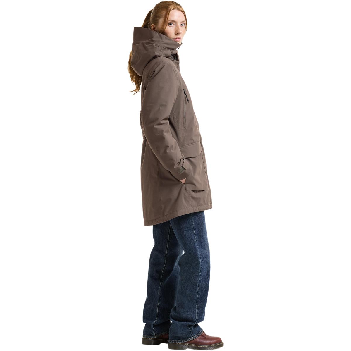Didriksons Felia Parka Jakke Dame MOCHA BROWN