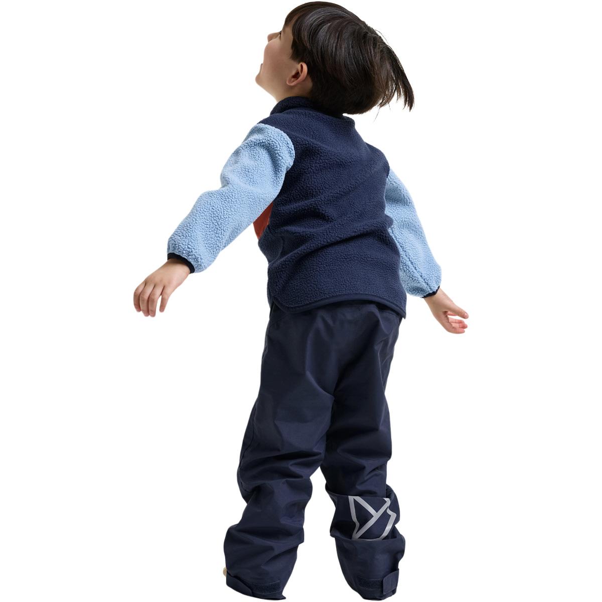 Didriksons Anten Full Zip Fleecetrøye Barn WINTER BLUE