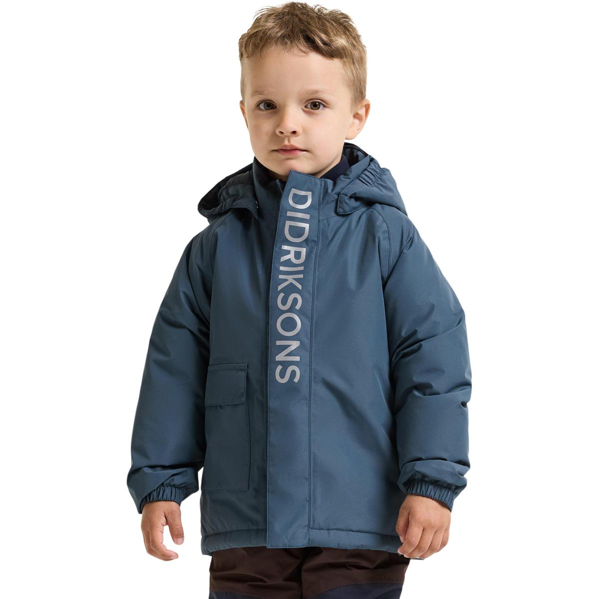Didriksons Talvi Vinterjakke Børn MOUNTAIN BLUE