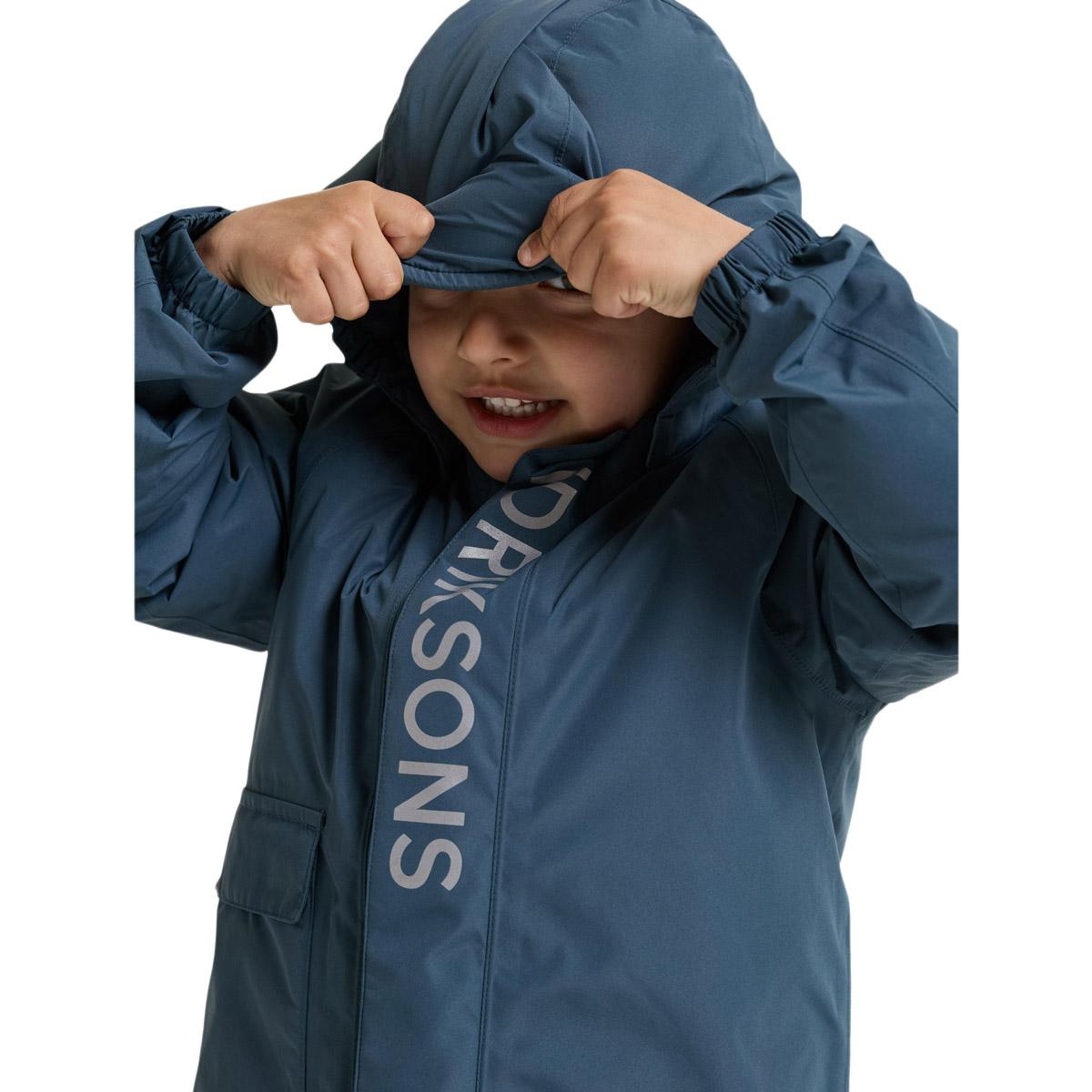 Didriksons Talvi Vinterjakke Børn MOUNTAIN BLUE