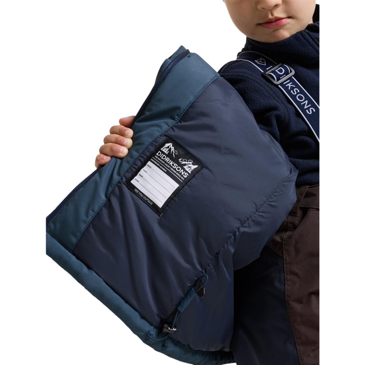 Didriksons Talvi Vinterjakke Børn MOUNTAIN BLUE