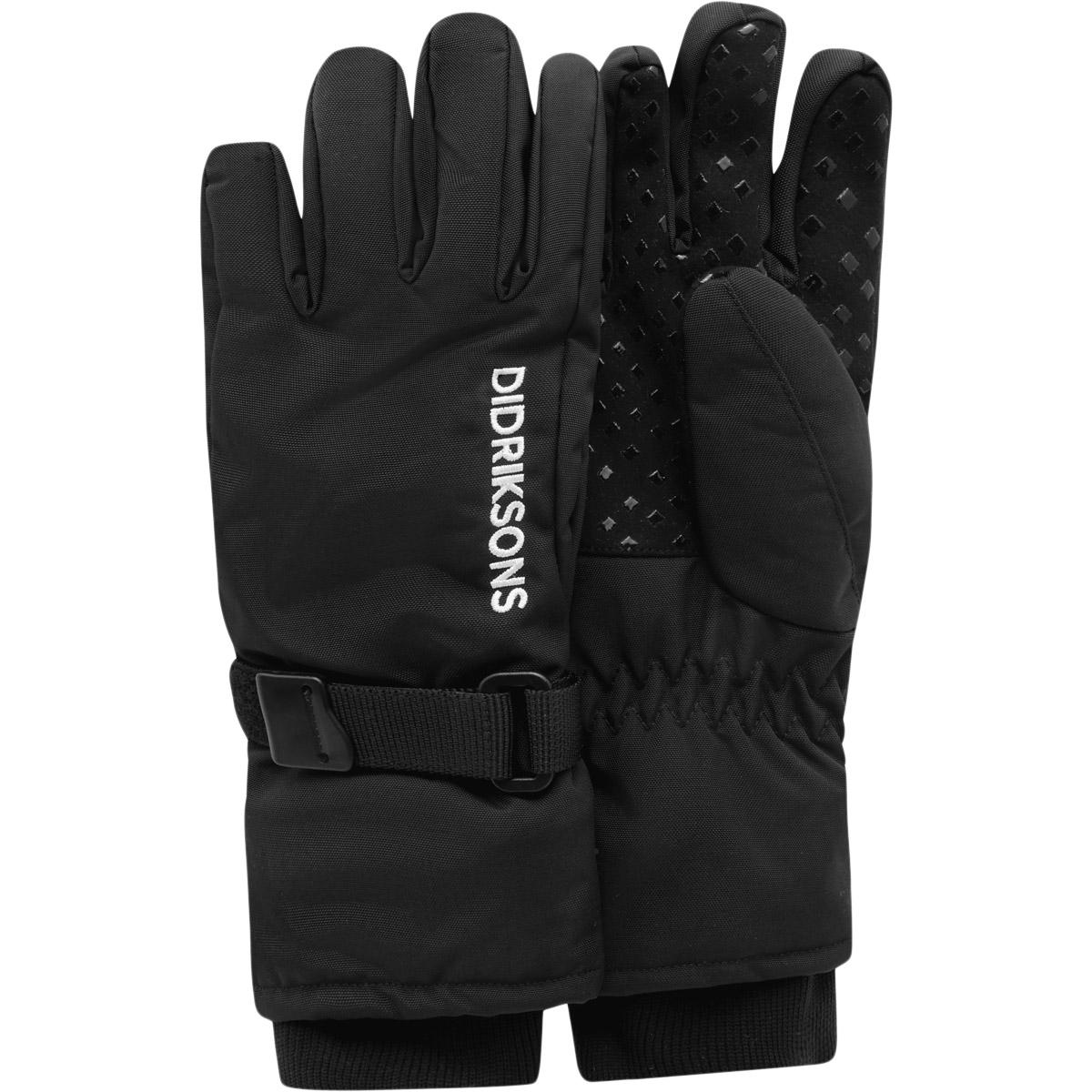 Didriksons Biggles Hansker Barn BLACK