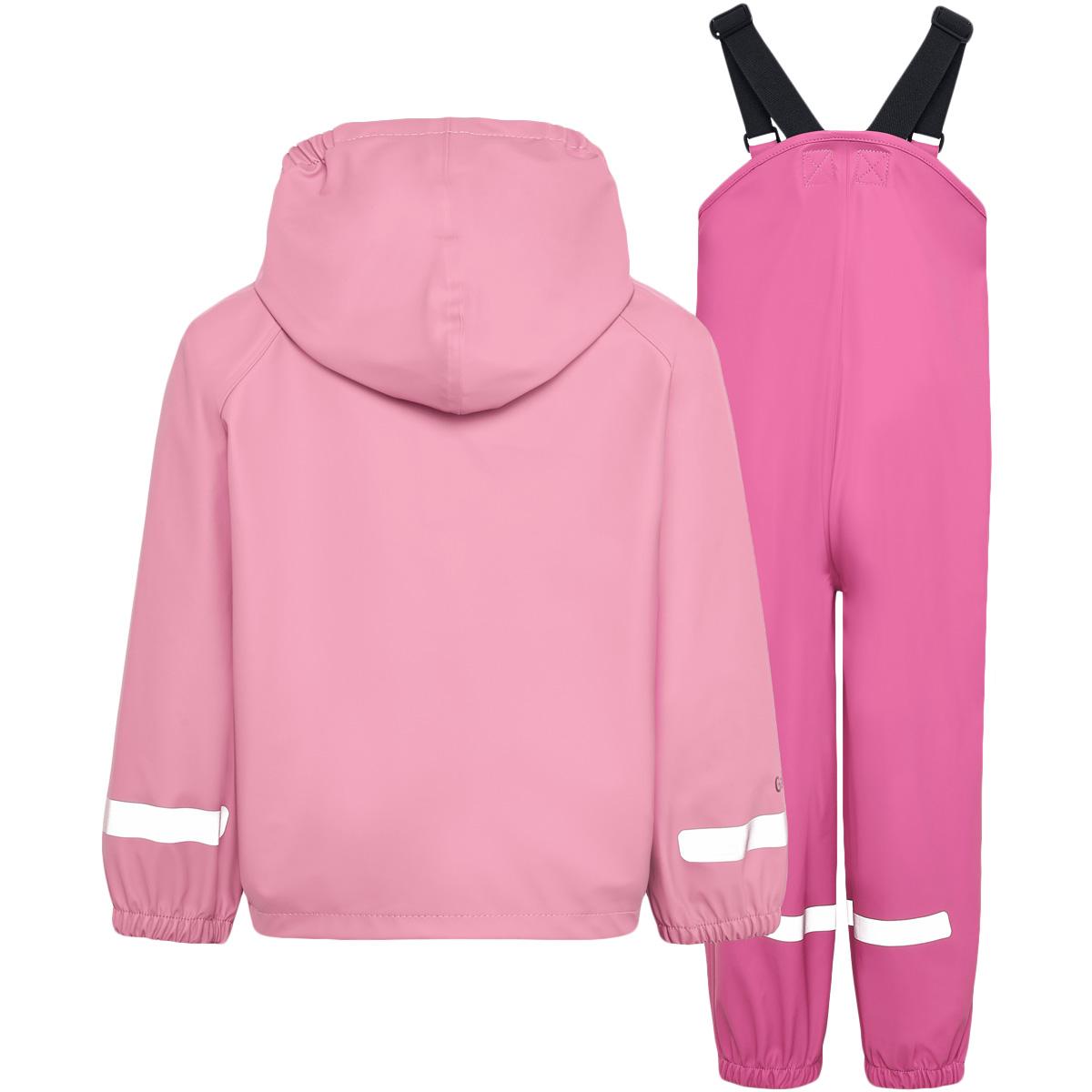Didriksons Slaskeman PU Regnsæt Børn Rose/Pink