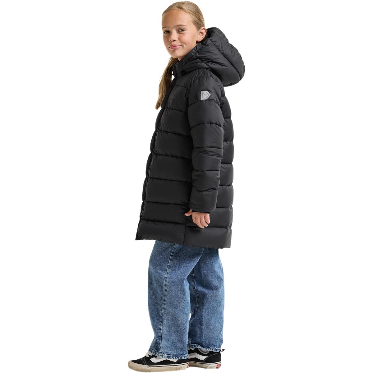 Didriksons Scoria Parka Dynejakke Børn BLACK